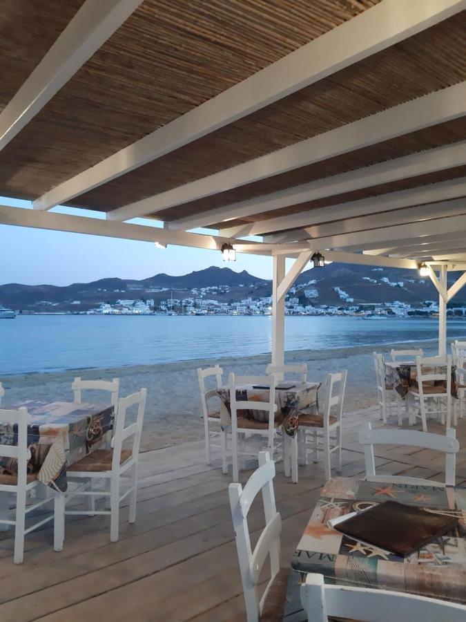 Isalos Rooms On The Beach Serifos Town Esterno foto